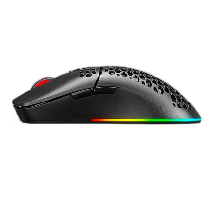 Mouse gaming Rampage SMX-R77 X-TITAN, Ultrausor 67g, Iluminare RGB, 7200 DPI, 7 Butoane, Programabil, Negru