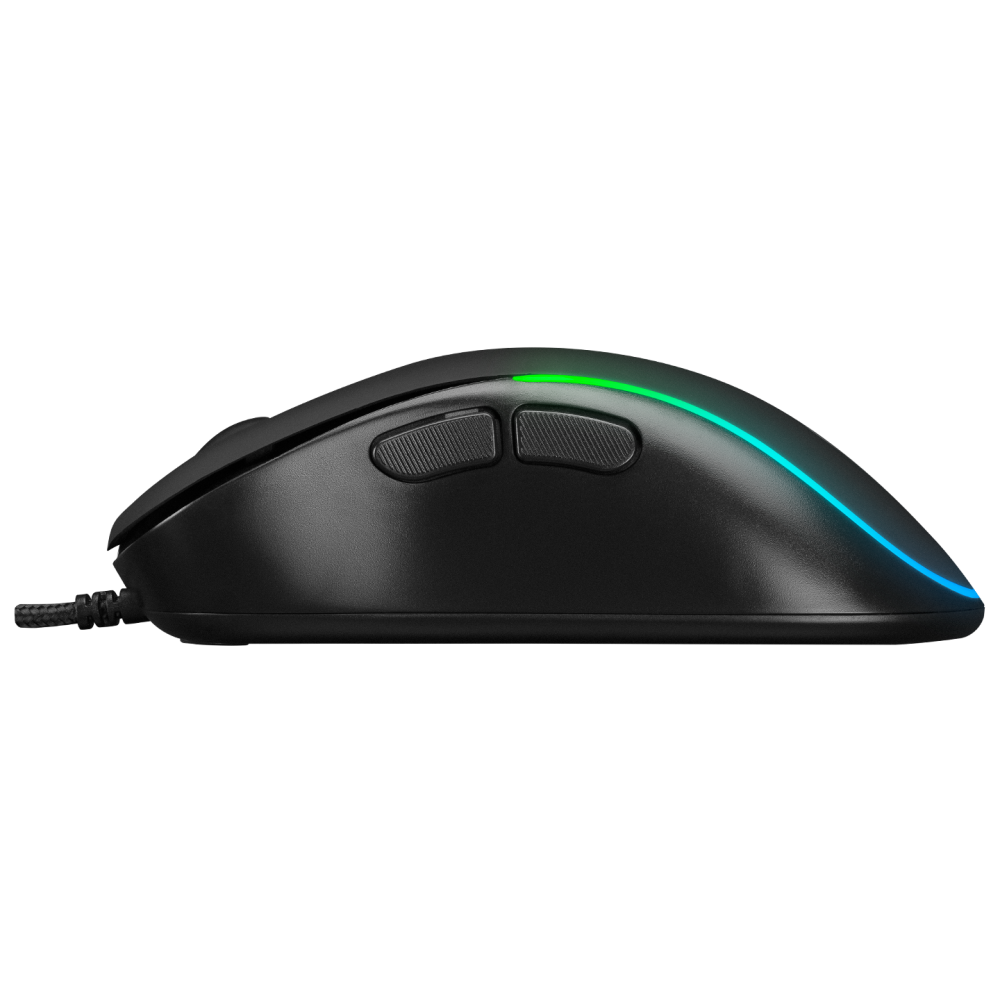 Mouse gaming Rampage SMX-R47 X-JAMMER, Iluminare RGB, 7200 DPI, 6 Butoane, Programabil,Negru