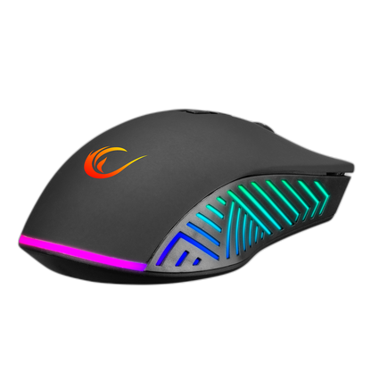 Mouse gaming Rampage SMX-G68 SPEAR, Iluminare RGB, 7200 DPI, 7 Butoane, Programabil,Negru