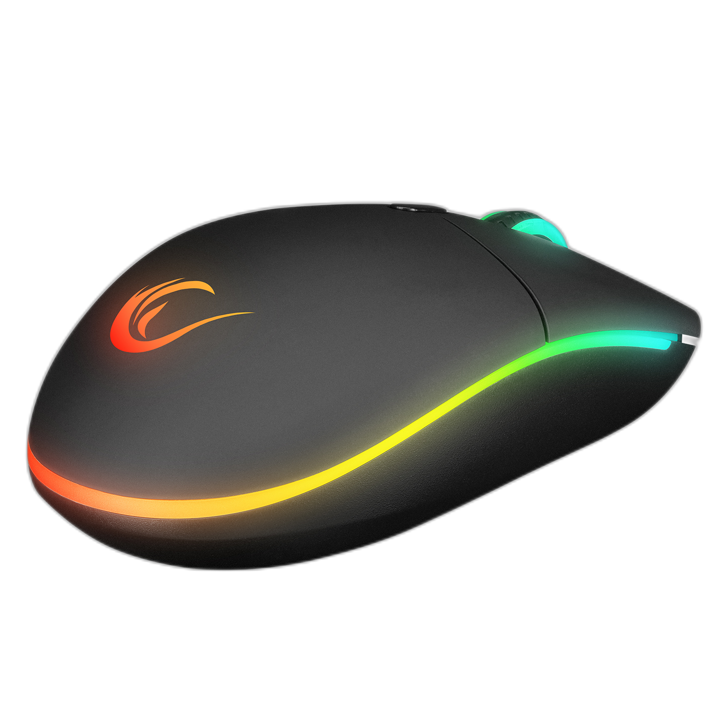 Mouse gaming Rampage SMX-R63 GLORY, Iluminare RGB, 6400 DPI, 6 Butoane, Programabil, Negru